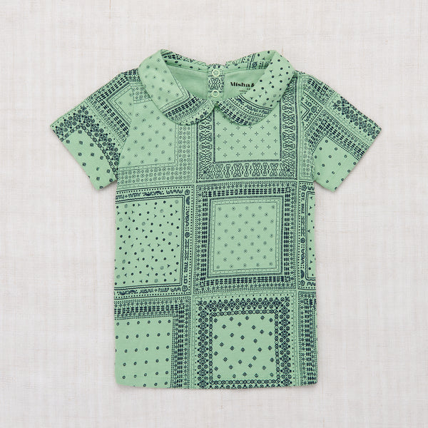 Collar tee peapod patchwork bandana Misha and Puff - AMA etc.