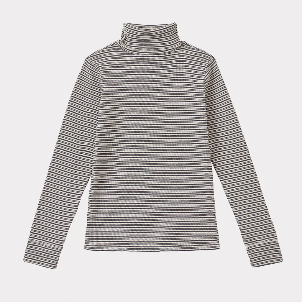 Top Claro rayures gris/écru en jersey - Sélection Caramel à retrouver sur amaetc.com, concept store eco friendly pour enfants