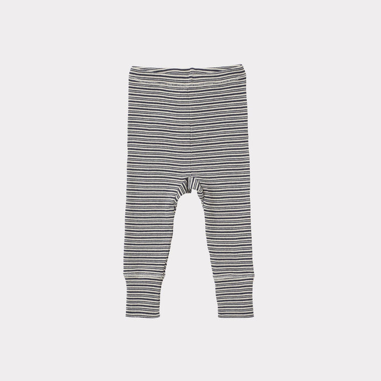 Legging Judd rayures gris/écru - Sélection Caramel à retrouver sur amaetc.com, concept store eco friendly pour enfants