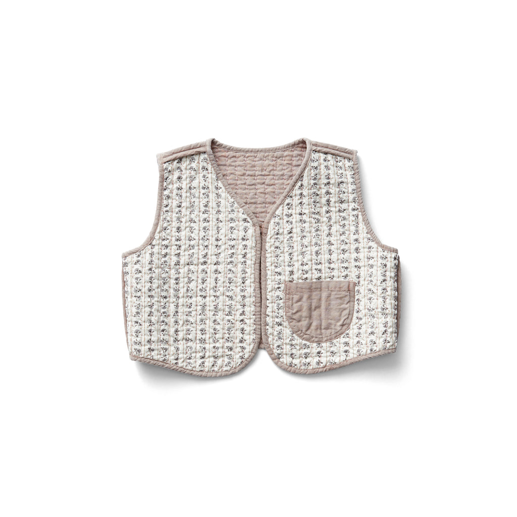 Gilet Elvira pedra