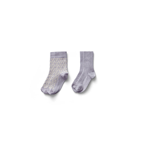 Set de 2 paires de chaussettes bergamot - Sélection Soor Ploom à retrouver sur amaetc.com, concept store eco friendly pour enfants