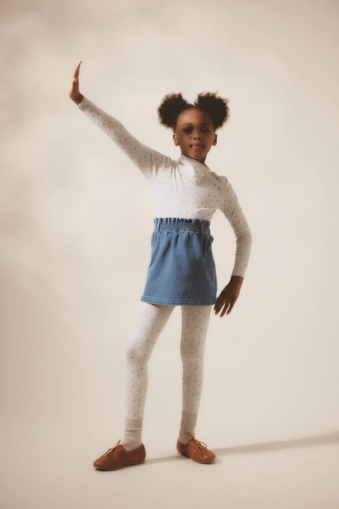 Legging tea party print frost - Sélection Soor Ploom à retrouver sur amaetc.com, concept store eco friendly pour enfants