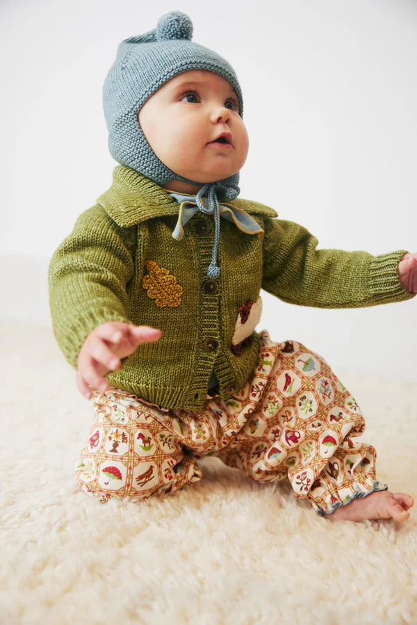 Bonnet Pointy Peak yonder en laine mérinos - Sélection Misha & Puff à retrouver sur www.amaetc.com, concept store eco friendly pour enfants