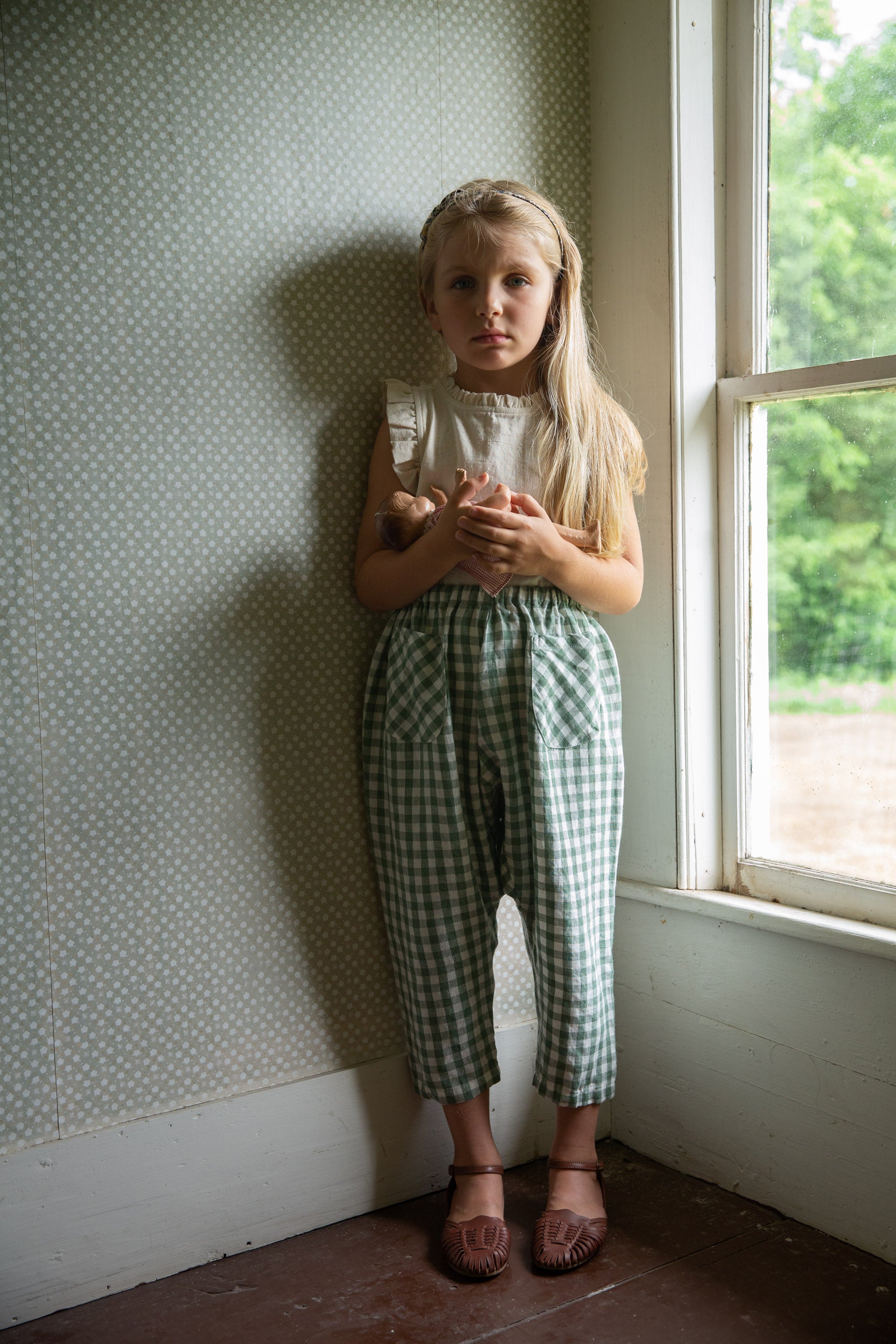 Pantalon Otto gingham SOOR PLOOM - AMA etc.