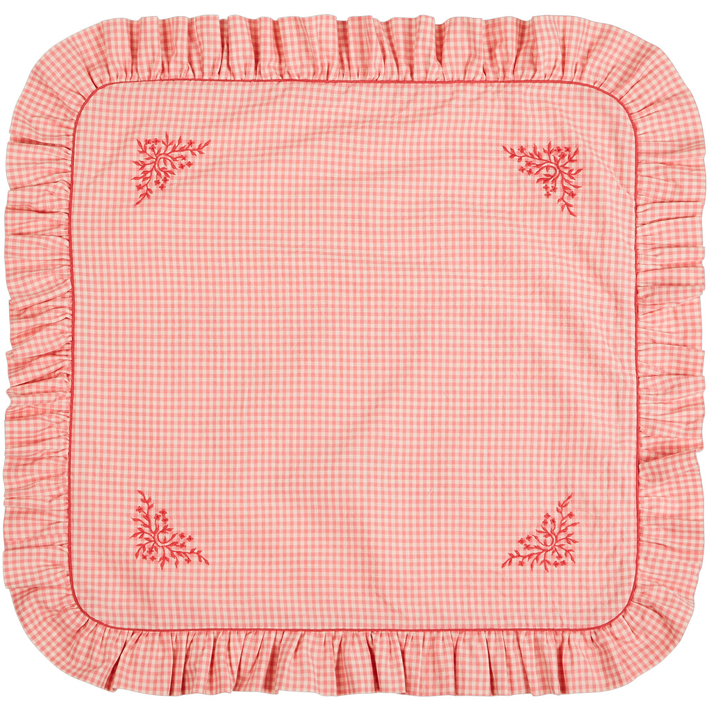 Housse de coussin vichy rose Émile et Ida - Sélection Émile et Ida à retrouver sur amaetc.com, concept store eco friendly pour enfants